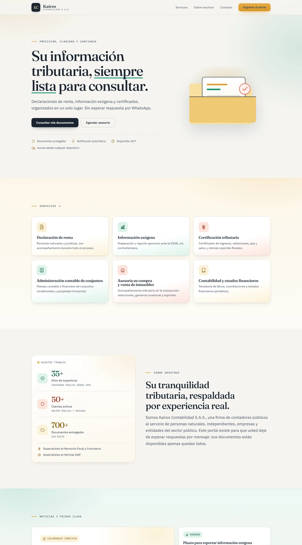 Vista previa de Kairos Contabilidad SAS